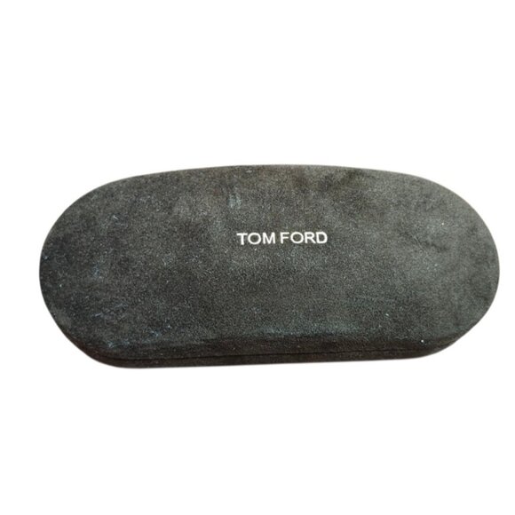Tom Ford Black & Brown Velvet Logo Eyeglass Sunglass Case 2 of Them EUC - Picture 5 of 7